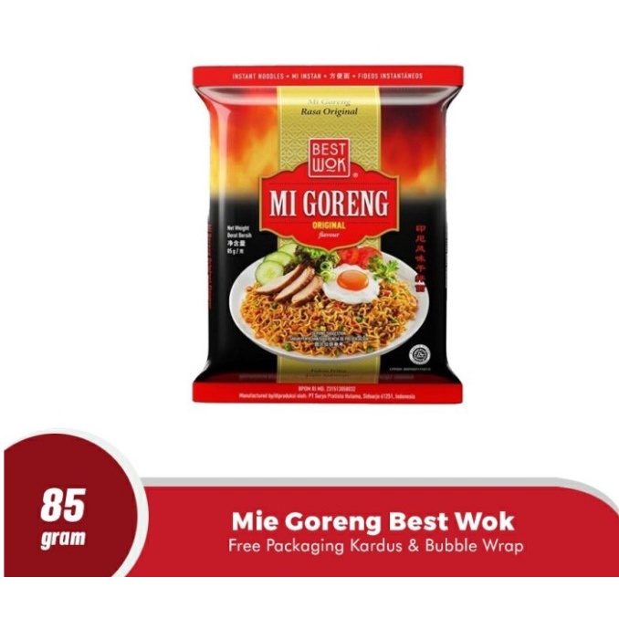 Best Wok mie goreng 3 mie instant mie non msg mie anak sehat  bestwok Black pepper Original Spicy yamin mie pedas ramen