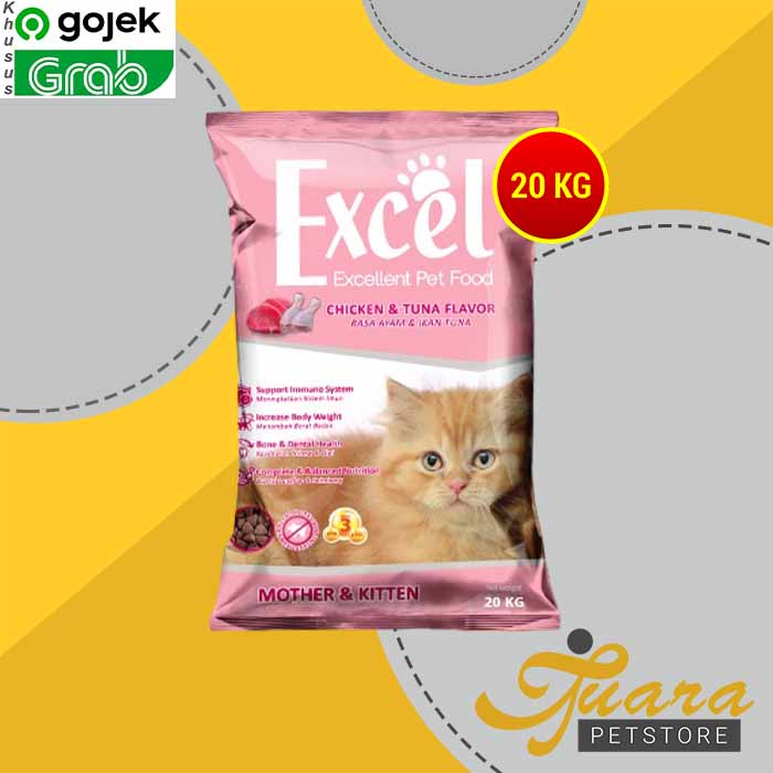 [GOSEND] Makanan Kucing / Cat Food Excel 20 kg