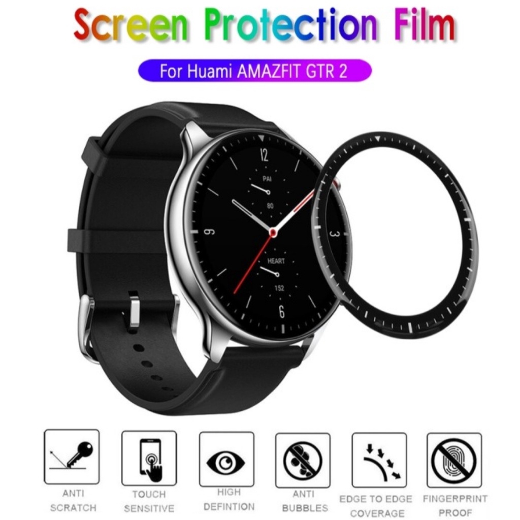 PET Anti gores screen guard XIAOMI AMAZFIT GTR 2 GTR 2E protector NANO