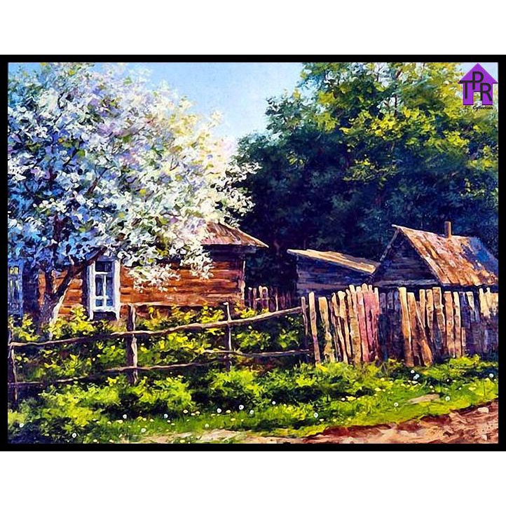 

Diy - Set Melukis / Painting By Number Kit - Villages 40X50Cm. Part-2 - Woodnhouse 6066