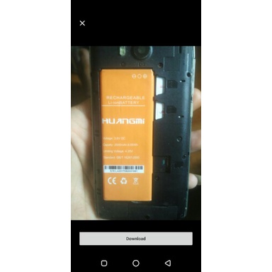 Batrai For Huangmi F6 Go Smart batre panjang Baterai 2500 mAh ori