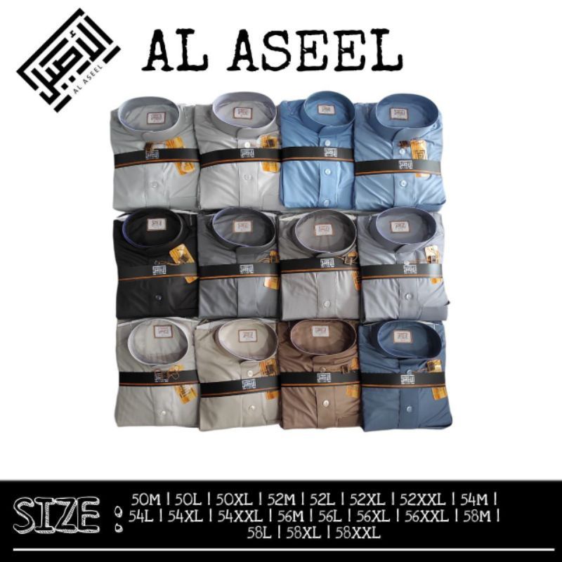 JUBAH GAMIS AL ASEEL IMPORT SAUDI ORIGINAL