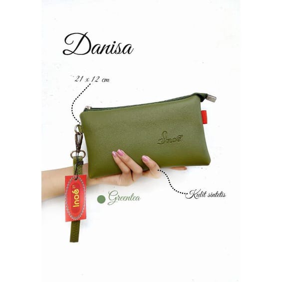 Pouch Danisa kulit/Dompet inoe/Dompet kartu