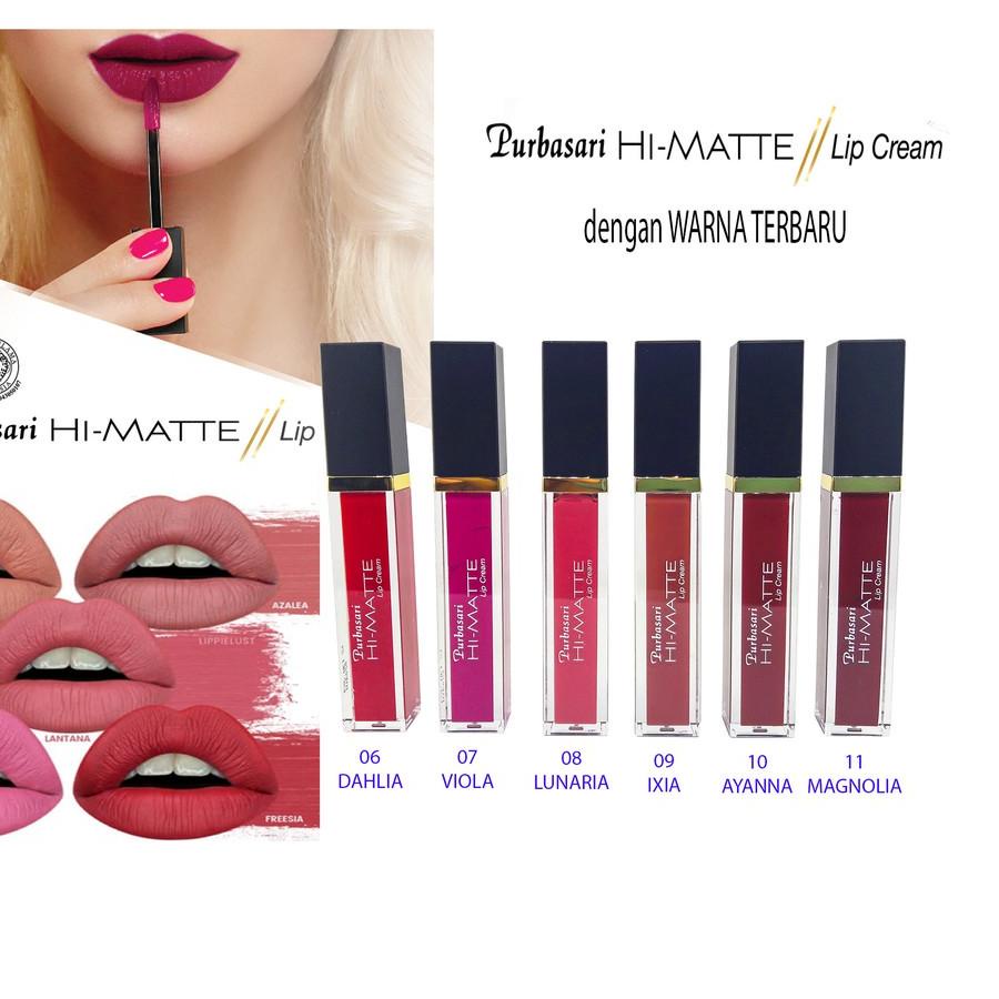 Purbasari Hi-Matte Lipcream Lip Cream