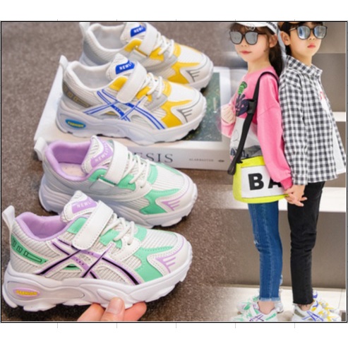 Sepatu ASILA Sneakers Kids Shoes Non LED Sepatu Anak Size 26-37 Usia 3-9 Tahun