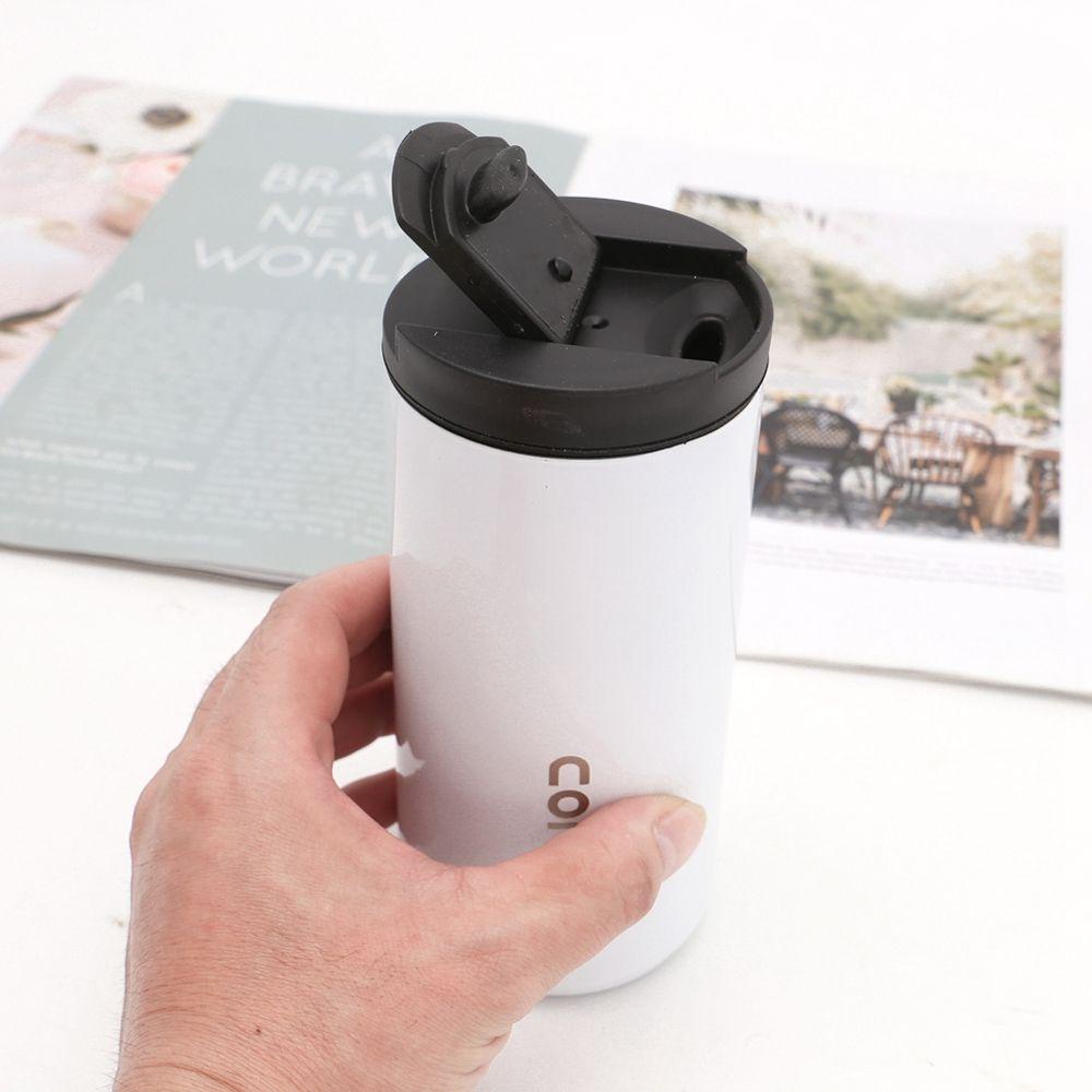 Lanfy Mug Kopi Untuk Hadiah Cangkir Double Travel Anti Bocor