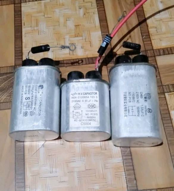 Set capassitor dan dioda HV &amp; 40 high Voltage &amp; 41 ex microwave