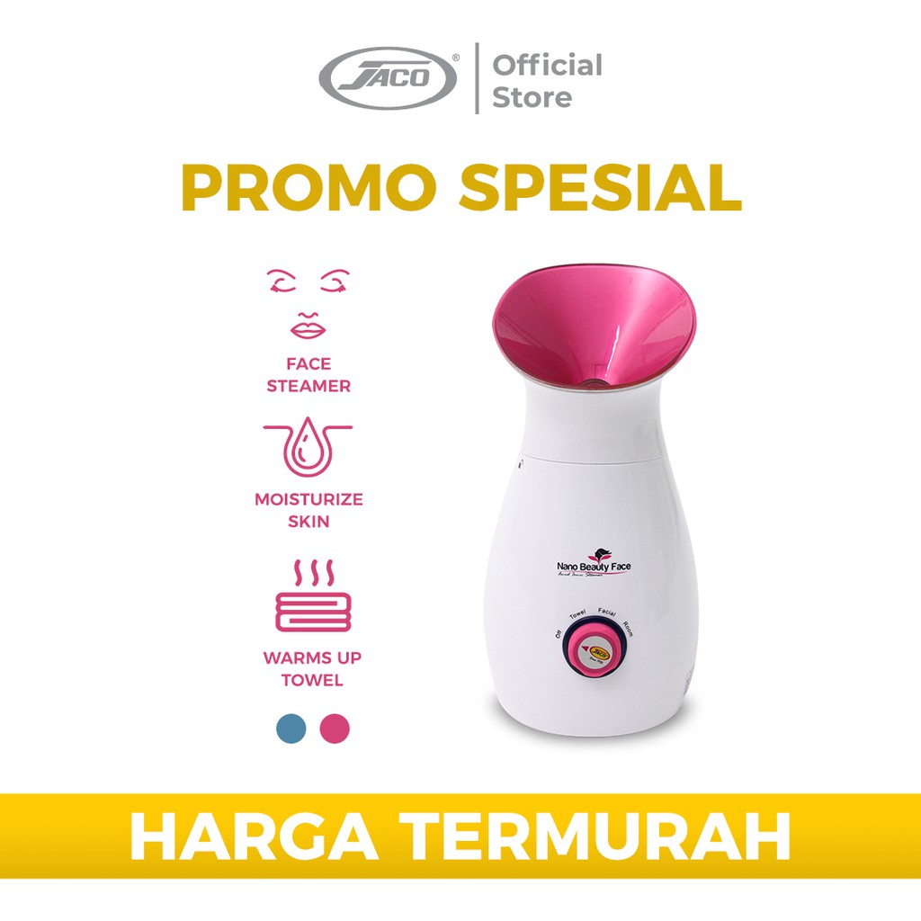 Jaco Nano Beauty Face Teknologi Steam Uap Wajah Perawatan Wajah Dengan Teknologi Uap