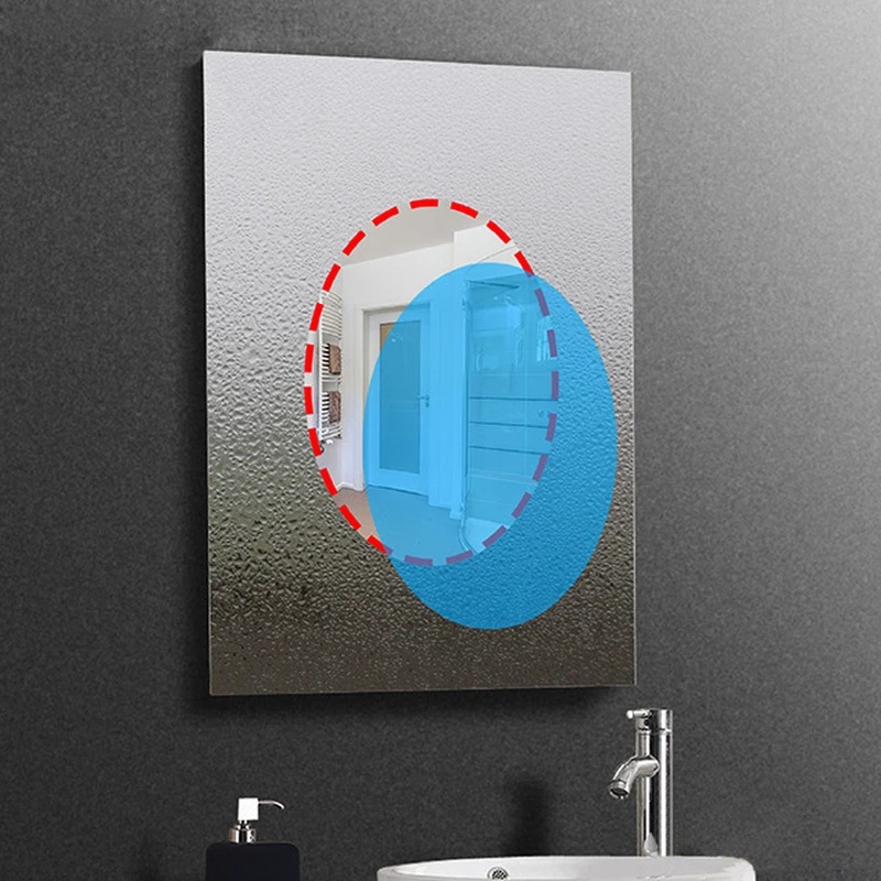 Hot Sale/30 * 100cm Film Tahan Hujan Cermin Mobil DIY/Film Tahan Air Transparan/Universal Mirror Clear Vision Aksesoris