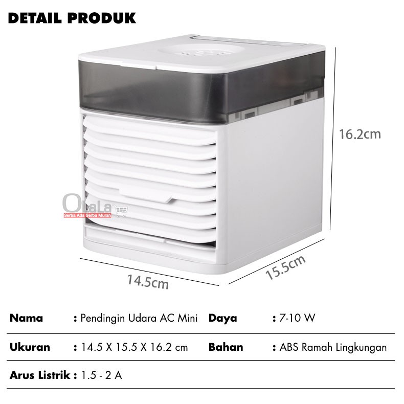 AIR COOLER MINI FAN AC MINI PORTABLE FZ-1313