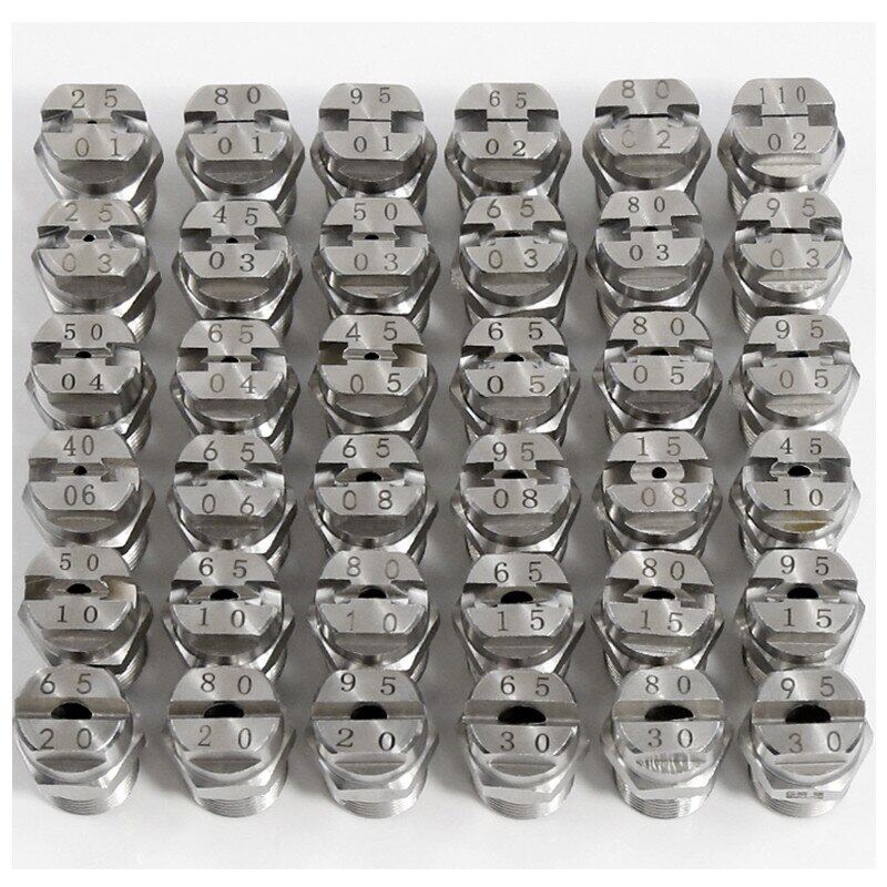 Nozzle V jet Stainless Steel - water flat fan Vee Jet spray nozzle