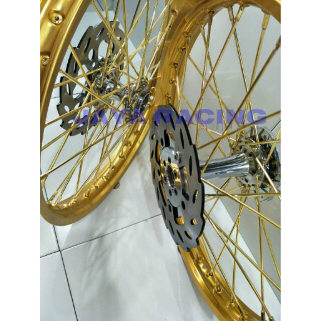 Paketan velg tdr ring 17 tromol becak vixion new paket komplit plus stel velg bebas reguest