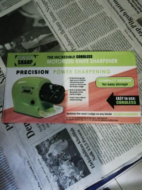 Swift Sharp Pengasah Pisau Otomatis Multi Function Sharpener - Electric Sharpener Swift Sharp