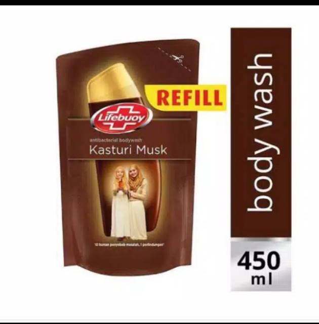 LIFEBOUY BODY WASH REFILL 450mL