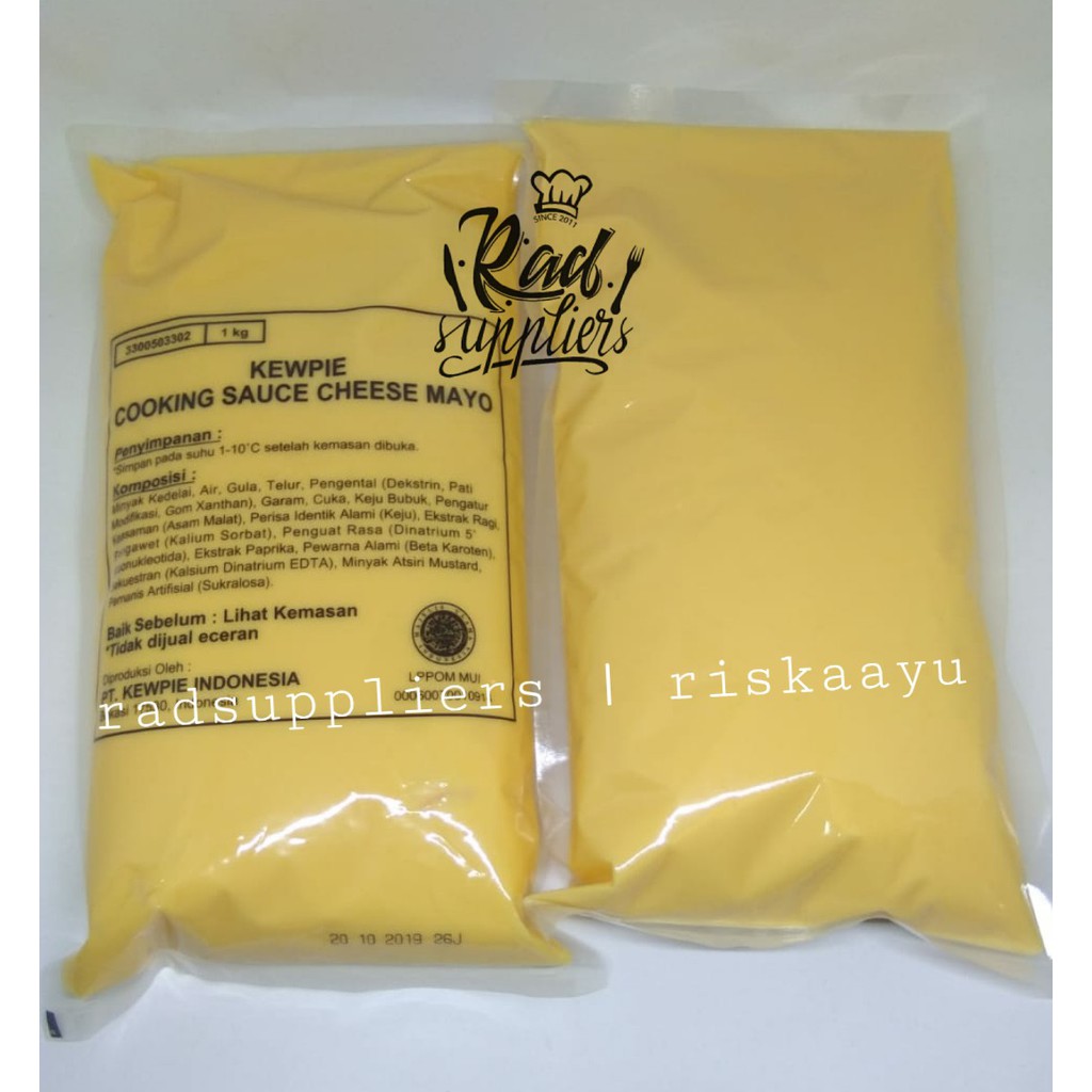 

Kewpie Cheese Mayo 1kg, Mayonais Keju Japan Terbaik!!