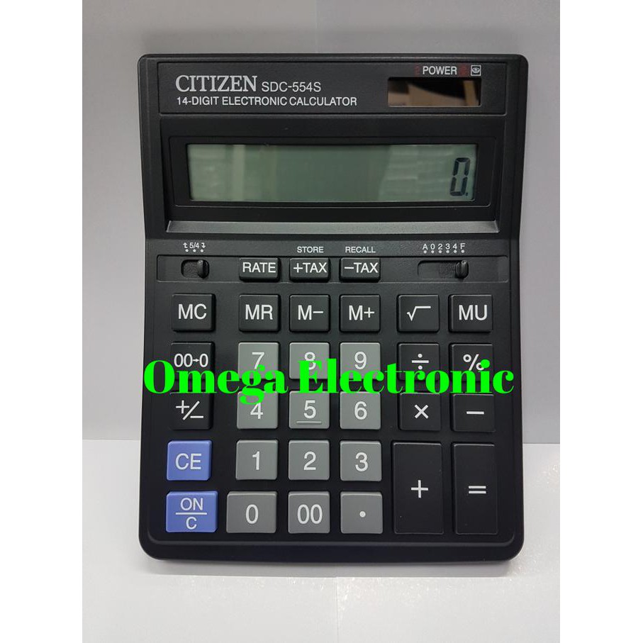 

Original Citizen Calculator Sdc-554S - Kalkulator Meja Kantor Office