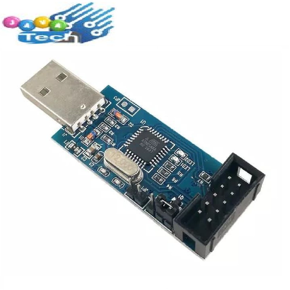 USB ISP ASP programmer download adapter for ATMEL AVR ATmega MCS51