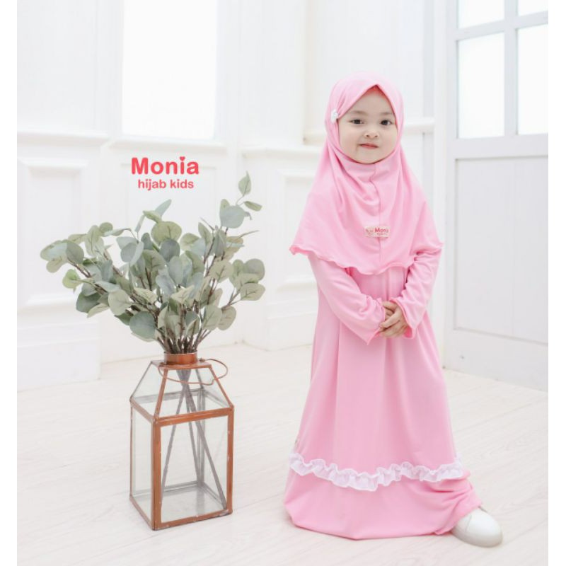 Set Dress Una by Monia Hijab Kids | Set Gamis Balita