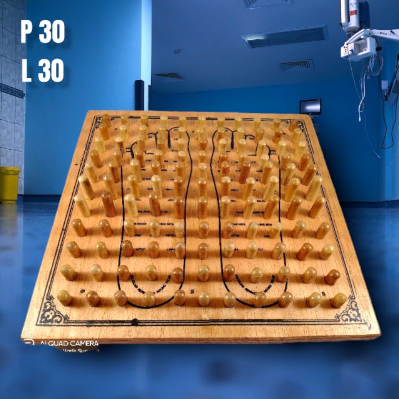 Alat Pijat kayu/Pijat Refleksi Kaki//Papan Pijat Kesehatan/ Kaki