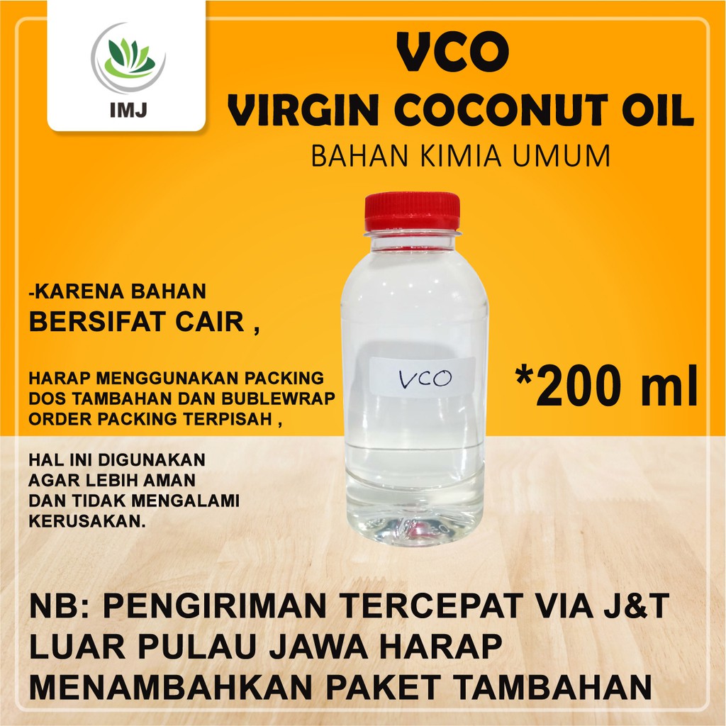 

VCO Virgin Coconut Oil Kemasan 200ml