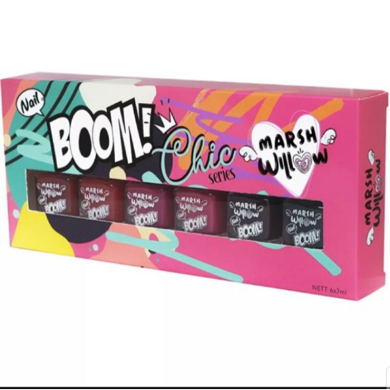 KUTEK MARSHWILLOW SET - MARSHWILLOW NAIL BOOM CHIC SERIES SET - CAT KUKU MARSHWILLOW