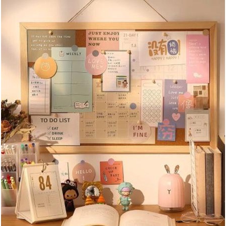 

Office & Stationery | Alat Tulis | Message Board Background Boardsend Sticker Cork Message Board Decorati | Best Seller