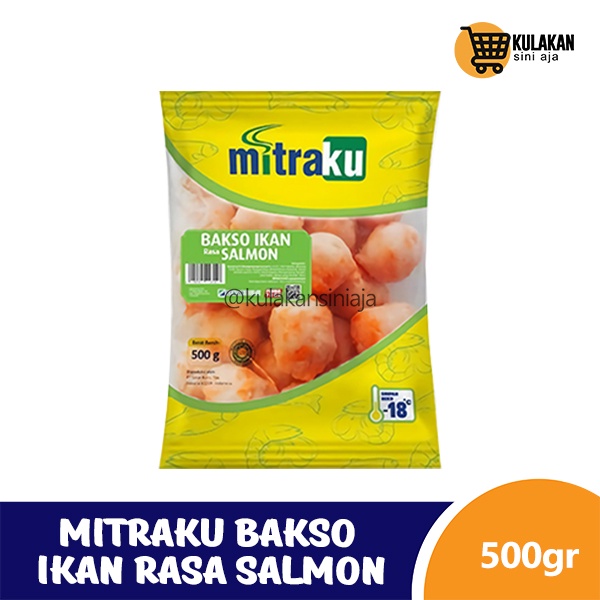 

Mitraku Bakso Ikan Rasa Salmon 500gr