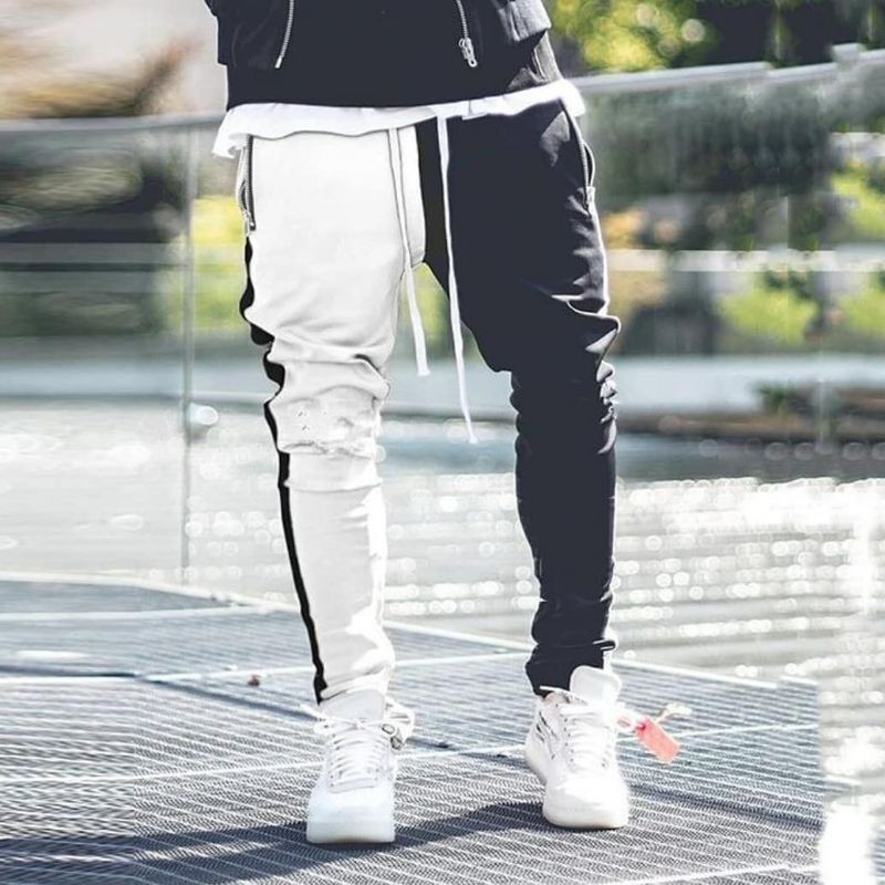 Celana Hypebeast Training Panjang Trackpants Pria Wanita Sweatpants Casual Jogging Running M_XXL