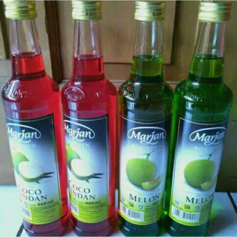 

Puri Segar Shop, Sirup Marjan Rasa Cocopandan / Melon 460 Ml