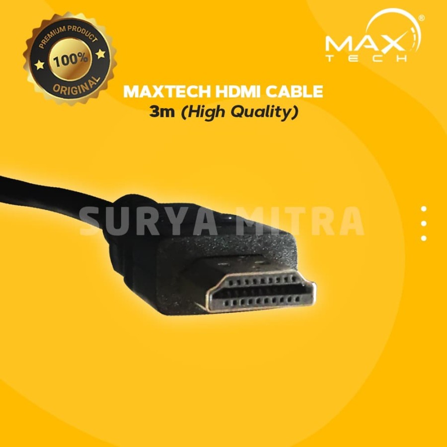 Kabel HDMI Maxtech 3m HQ