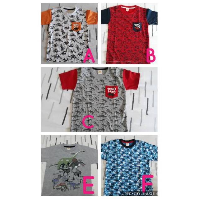  Baju  Kaos Anak  Laki Cowok Murah Binatang  Hewan  Motif  