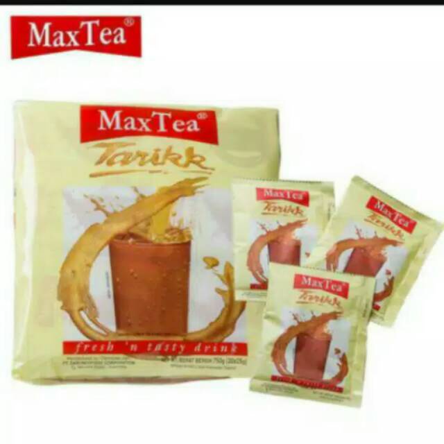 

Minuman Teh TARIK MAX TEA Sachet isi 10 Pcs