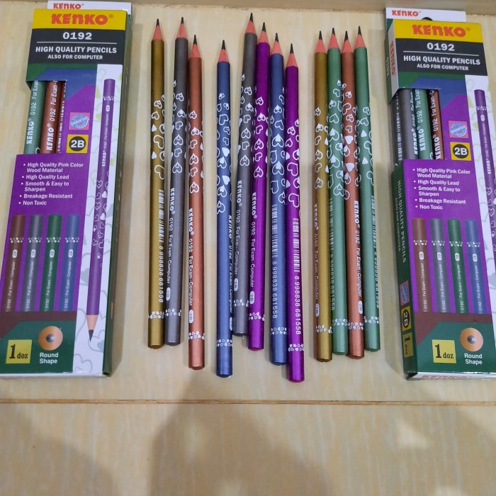 

Jualan Pensil 2B Kenko Sudah Di Serut Siap Pakai Terbatas