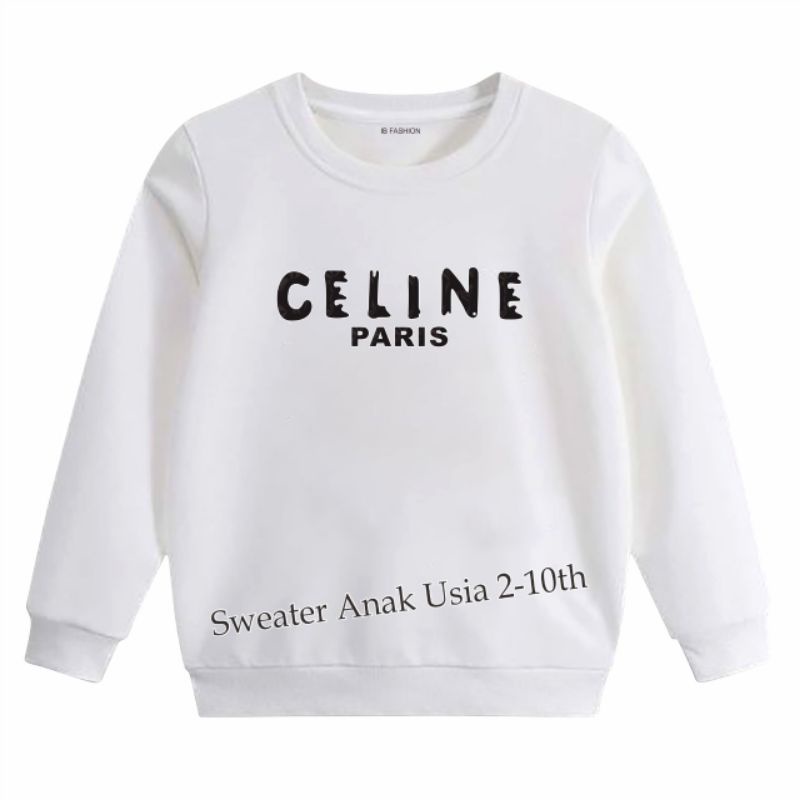 ((IB))SWEATER ANAK2 UNISEX/CELIN3 DIGITAL SABLON