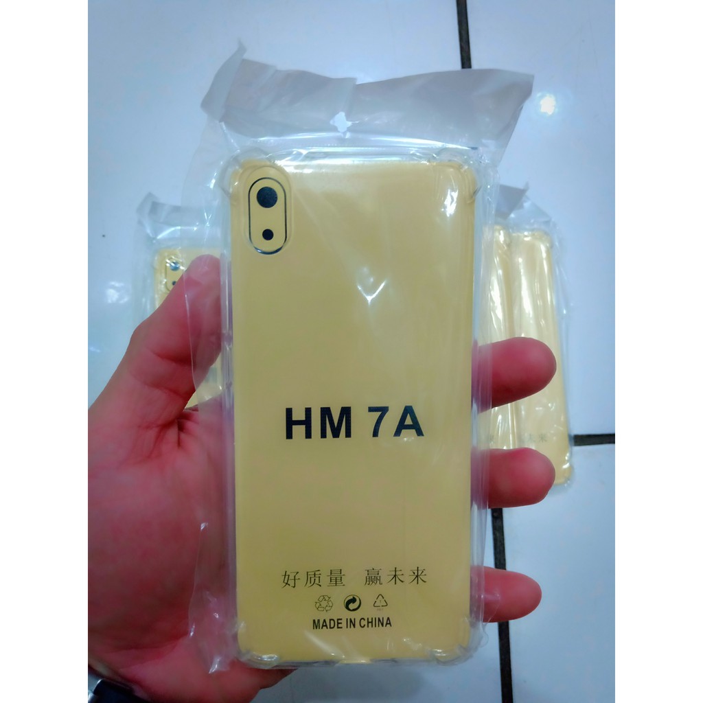 Anticrack Xiao Mi Redmi 7A 8A 8 8A Pro Silikon Case Jelly Bening Lembut Transparan Lentur