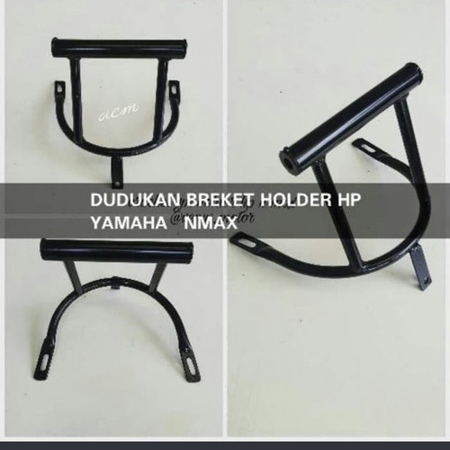 Dudukan Holder Hp Nmax Bracket Dudukan Holder Hp Motor Nmax - Rezel Motopart