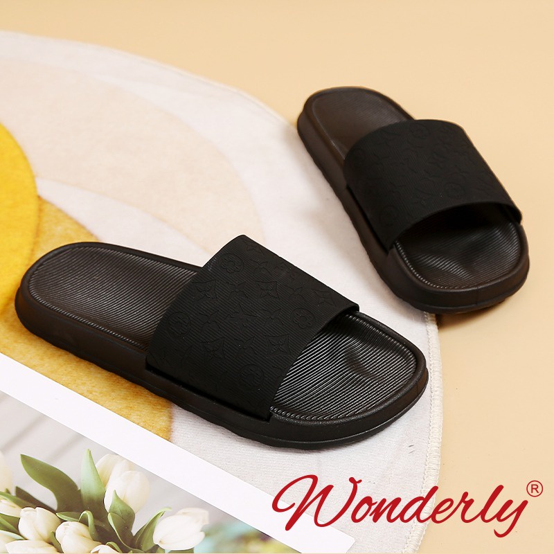 Sandal Selop Karet Wanita Sendal Slop Cewek Wonderly | V202-A31