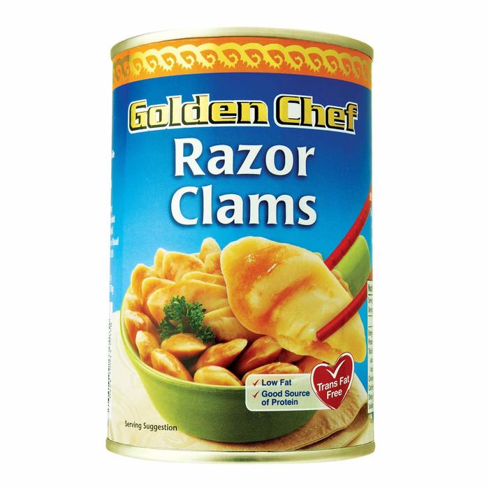 

Kaleng | Golden Chef Razor Clams - 425Gr