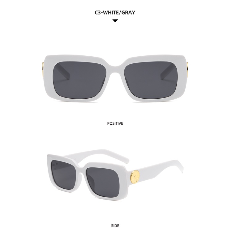 2021 European and American ins new fashion retro small frame sunglasses