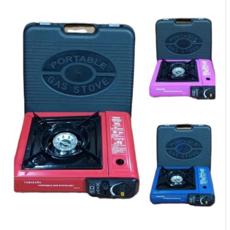 kompor gas portabel 2in1/kompor gas portabel satu tungku