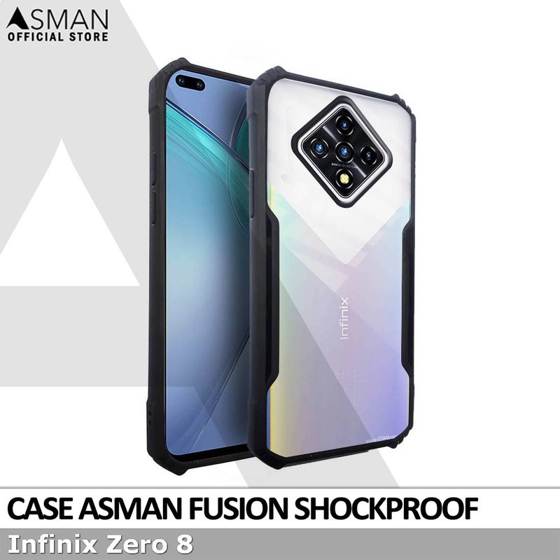 Asman Fusion Infinix Zero 8 Case Premium Amor Acrylic