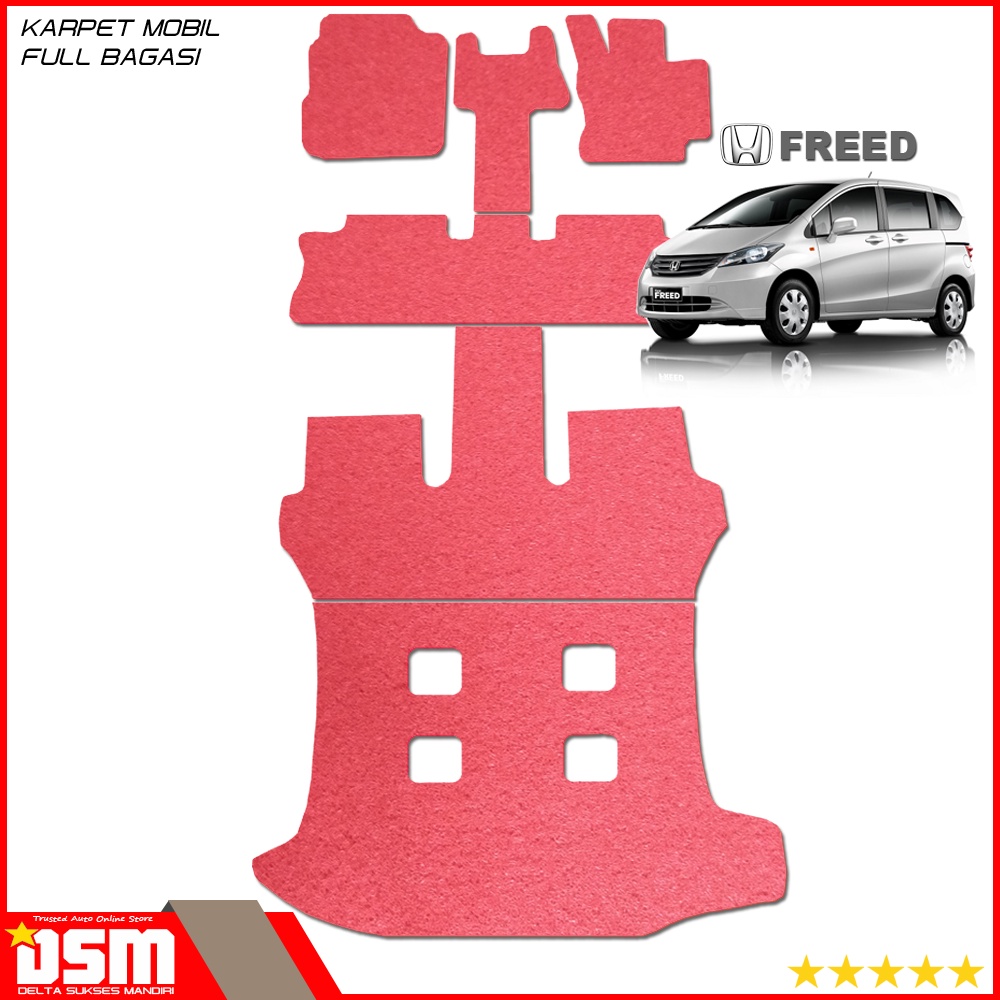 Karpet Mobil Mie Honda Freed Full Bagasi / Karpet Mie Bihun Freed / DSM karmob