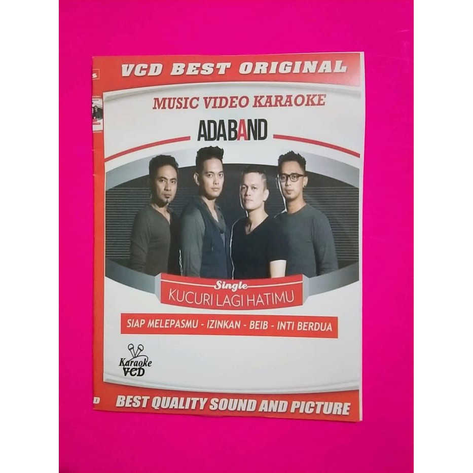 BEST QUALITY Promo Kaset Musik Vcd Video Lagu Ada Band TERLARIS DTS ENTERTAINMENT