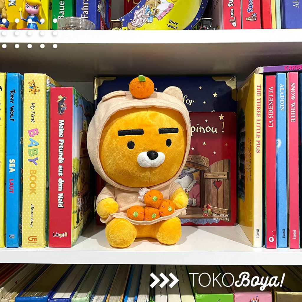 BONEKA RYAN KAKAO FRIENDS KOSTUM HOODIE JERUK