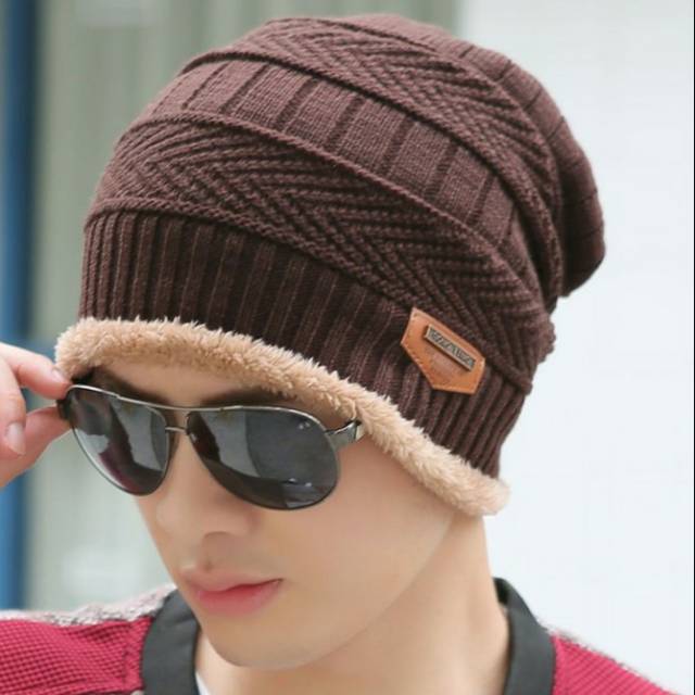 kupluk beani pria/wanita import keren topi kupluk masa kini