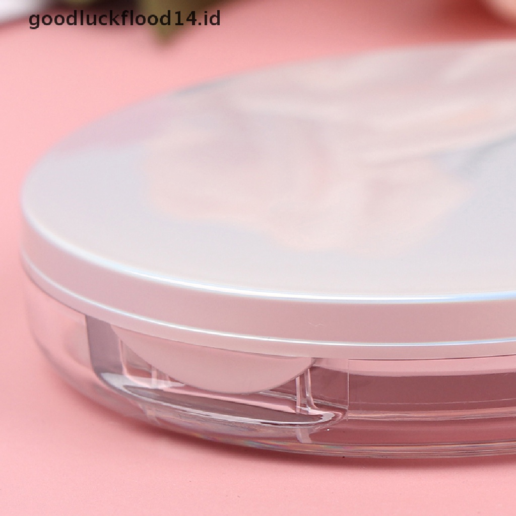 [OOID] 1Pcs Portable Empty Cosmetic Sifter Loose Jar Container Puff Box Container Case ID( not include puff)