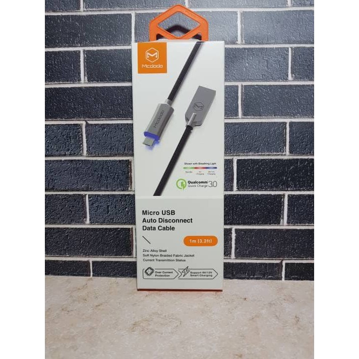 Mcdodo auto disconnect cable for micro usb phone