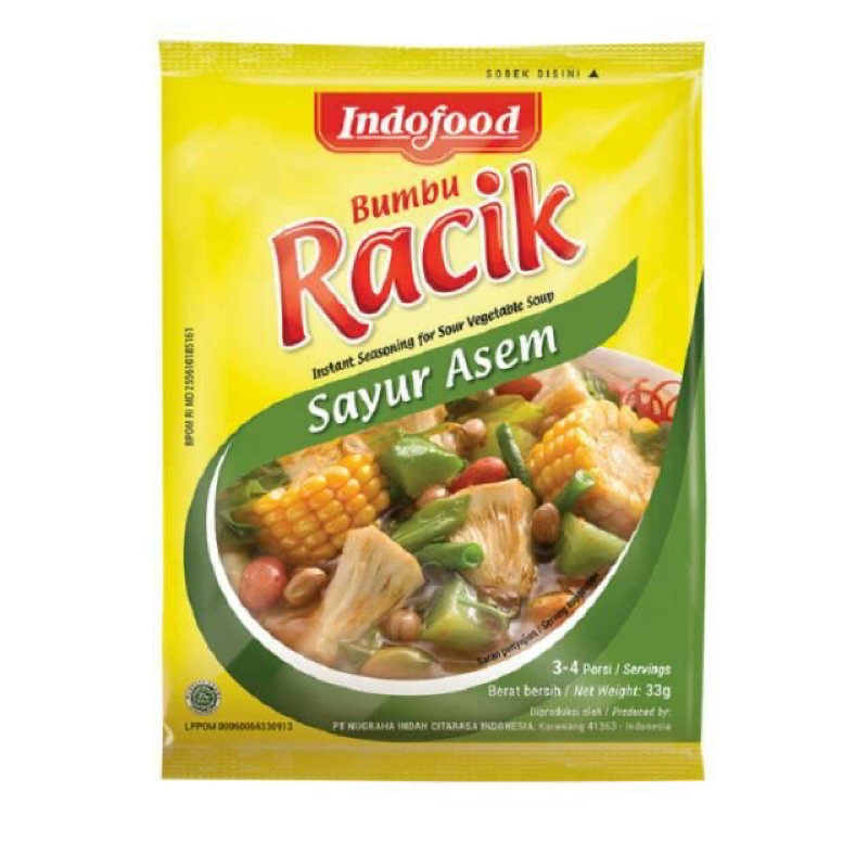 

BUMBU RACIK SAYUR ASEM / BUMBU RACIK / BUMBU MASAK SAYUR ASEM / BUMBU INSTAN