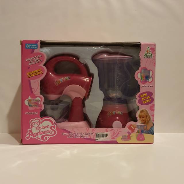 Mainan Mixer & Blender 018-03 My Kitchen Appliances kado wjstore99