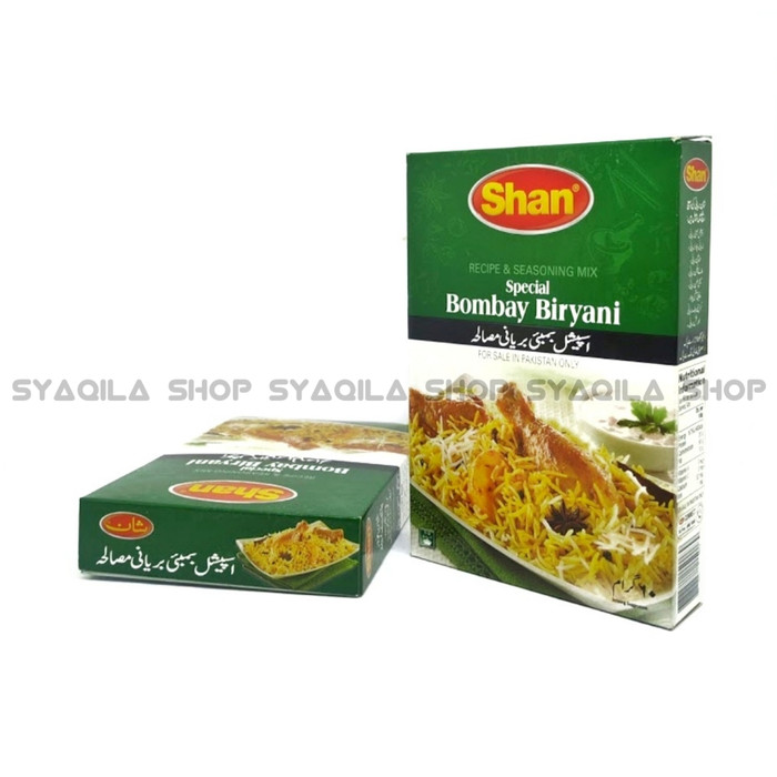 

Promo Terbatas - Paket Bumbu Nasi Briyani Shan Bombay Biryani Beras Basmati 1 Kg